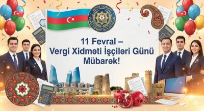 11 fevral - Vergi Xidməti İşçilər Günü